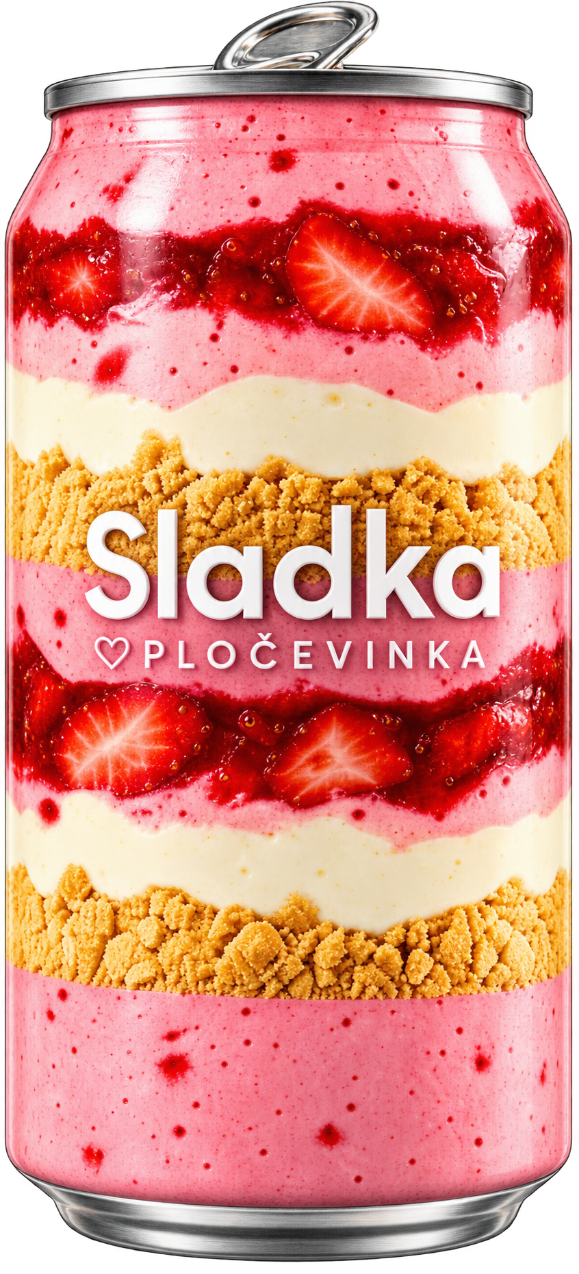 Jagodna sladica v pločevinki